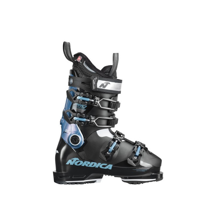 Buty narciarskie NORDICA PRO MACHINE 95 W (GW) BLACK-LIGHT BLUE-WHITE 2026