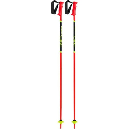 Kije narciarskie LEKI RACING KIDS Red/Yellow