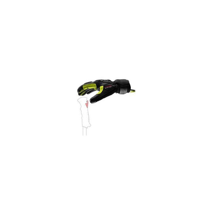 Rękawice narciarskie LEKI Griffin Pro 3D Black Neon 2027