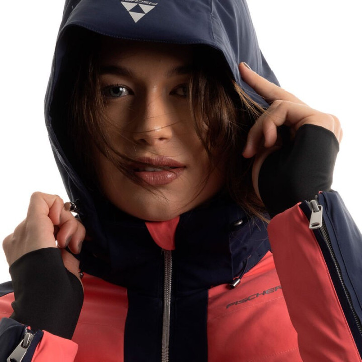 Kurtka narciarska FISCHER SOLEIL NEO Jacket Calypso Coral 2025