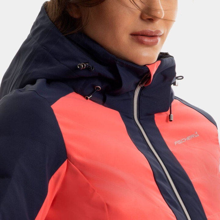 Kurtka narciarska FISCHER SOLEIL NEO Jacket Calypso Coral 2025