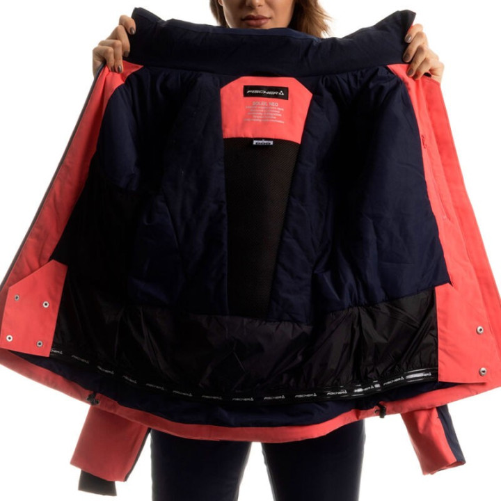 Kurtka narciarska FISCHER SOLEIL NEO Jacket Calypso Coral 2025