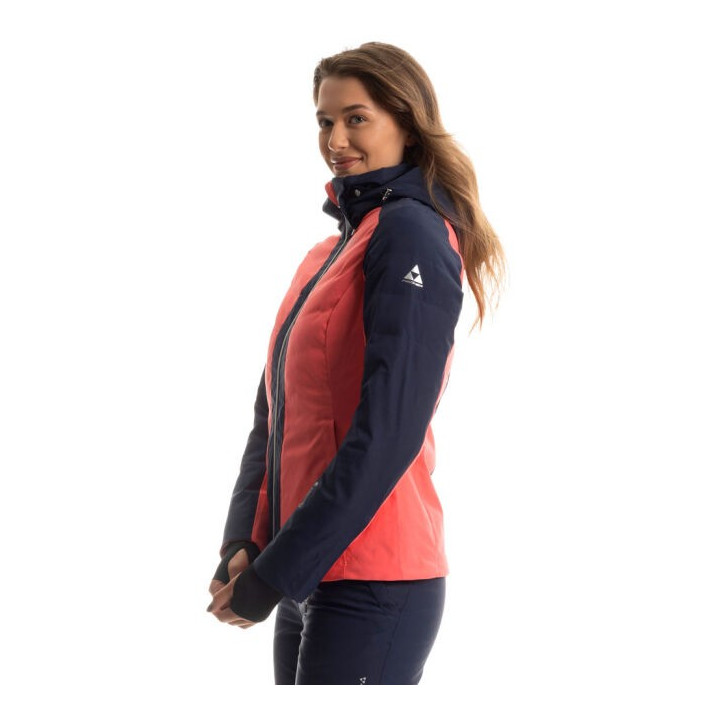 Kurtka narciarska FISCHER SOLEIL NEO Jacket Calypso Coral 2025
