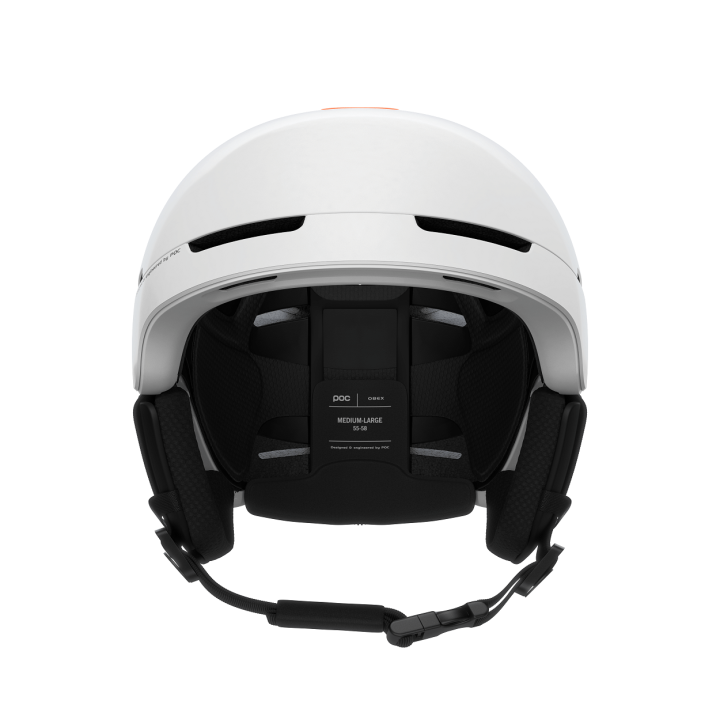 KASK NARCIARSKI POC OBEX CONNECT Hydrogen White/Fluorescent Orange AVIP 2027