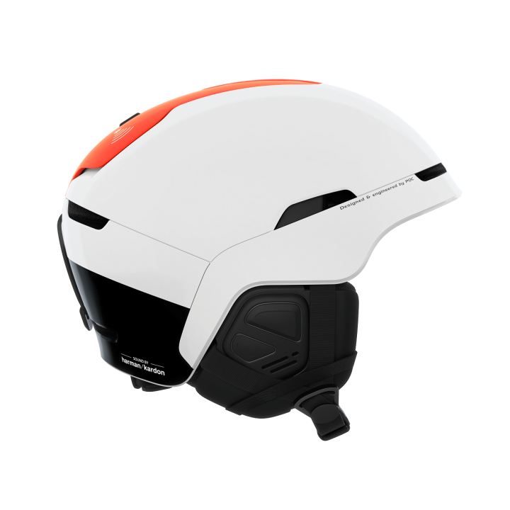 KASK NARCIARSKI POC OBEX CONNECT Hydrogen White/Fluorescent Orange AVIP 2027