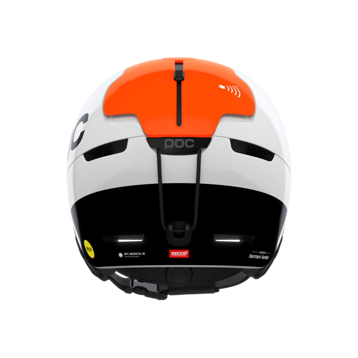 KASK NARCIARSKI POC OBEX CONNECT Hydrogen White/Fluorescent Orange AVIP 2027