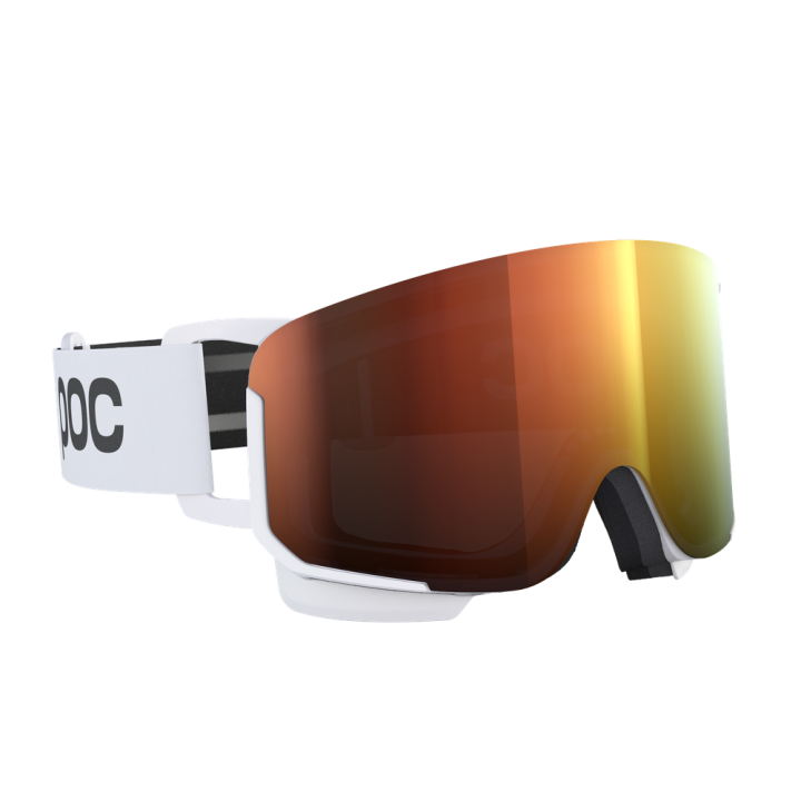 GOGLE NARCIARSKIE POC NEXAL Clarity Hydrogen White/Partly Sunny Orange 2027