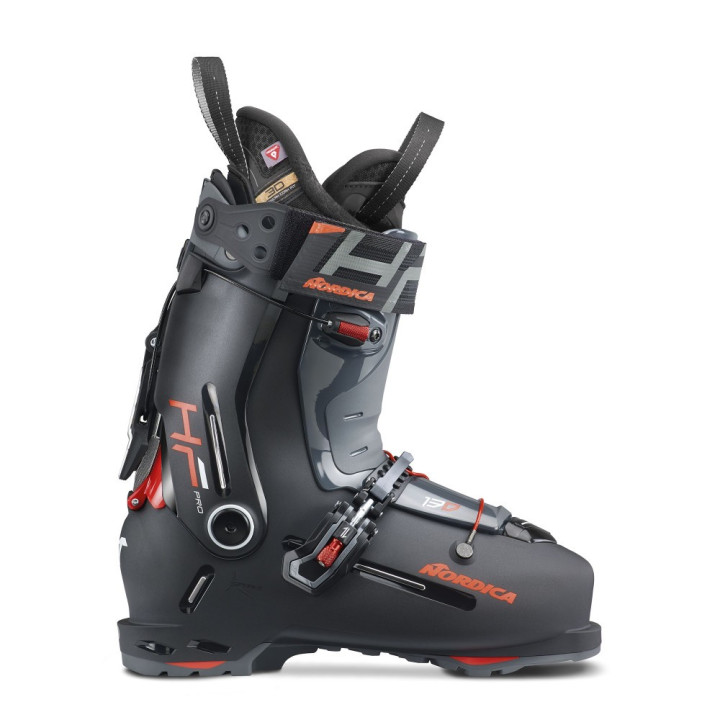 Buty narciarskie NORDICA HF PRO 130 GW BLACK-ANTHRACITE-RED 2025