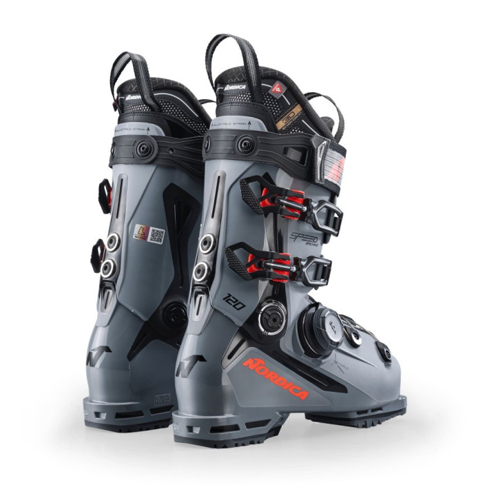 Buty narciarskie NORDICA SPEEDMACHINE 3 BOA 120 (GW) GREY-BLACK-RED 2026