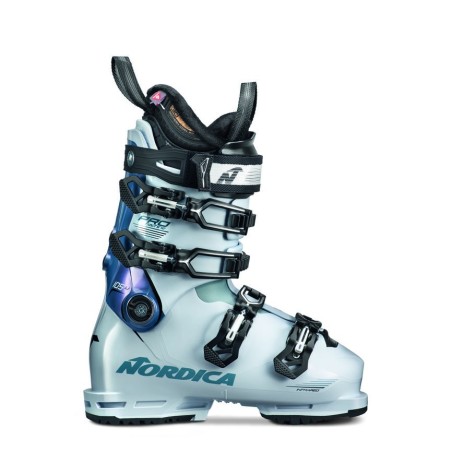 Buty narciarskie NORDICA PRO MACHINE 105 W (GW)	WHITE-LIGHT BLUE-BLACK 2026