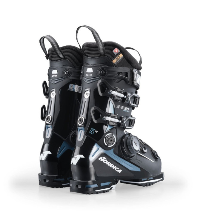 BUTY NARCIARSKIE NORDICA SPEEDMACHINE 3 BOA 95 W (GW) Black/Light Blue/White 2027