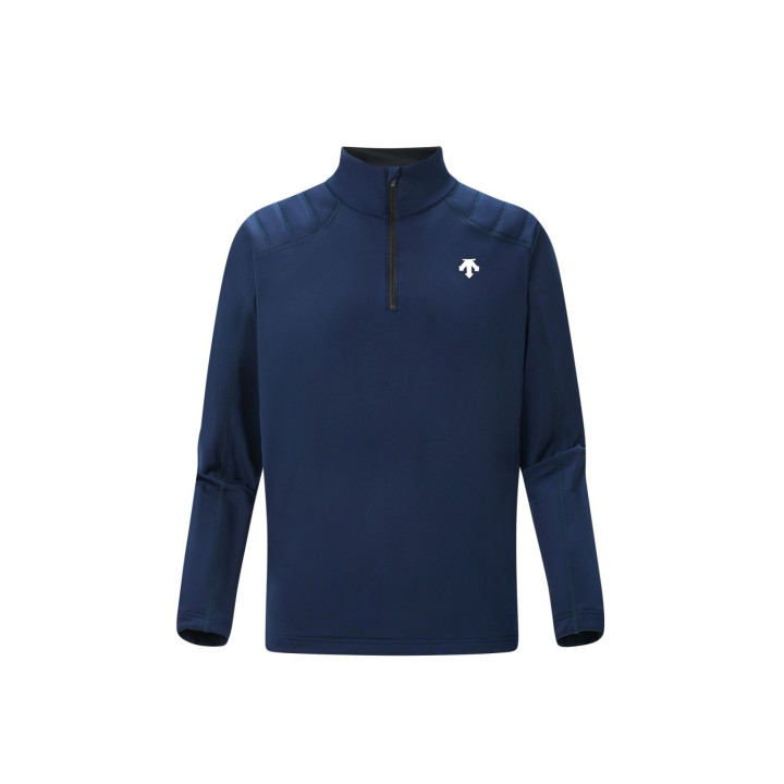 Bluza DESCENTE SHOULDER TRIM T-NECK Navy Blue 2025