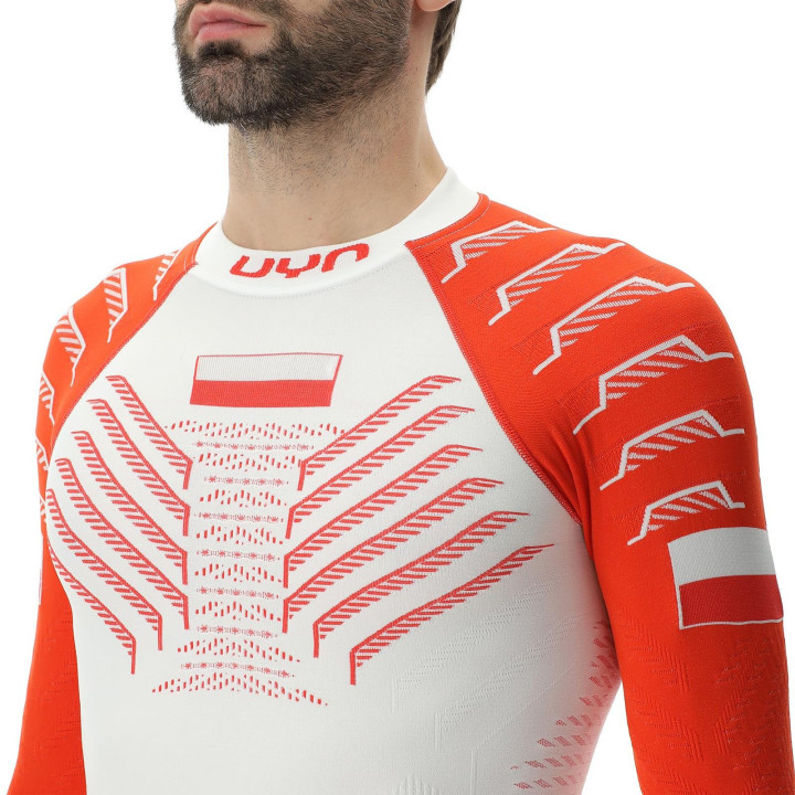 Koszulka męska UYN NATYON 3.0 POLAND UW SHIRT LG_SL.TURTLE NECK