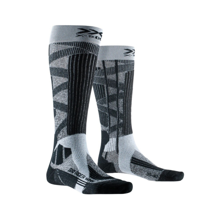 Skarpety damskie X-Socks SKI RIDER 4.0 grey/black