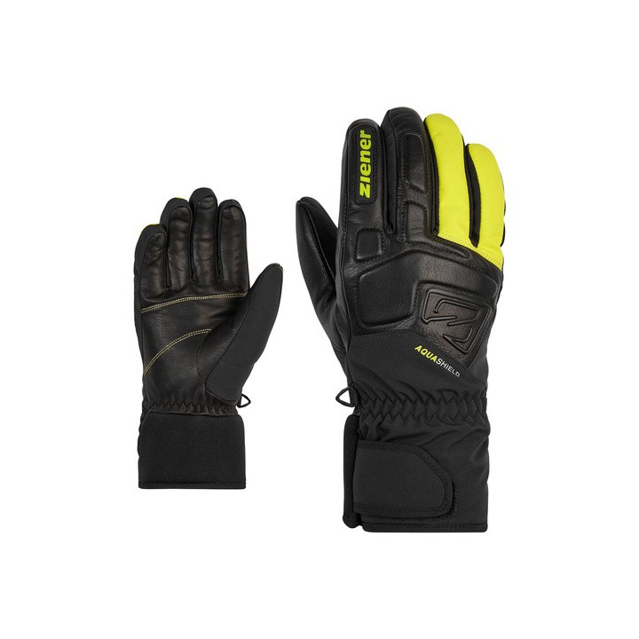Rękawiczki ZIENER GLYXUS AS® glove ski alpine bitter lemon