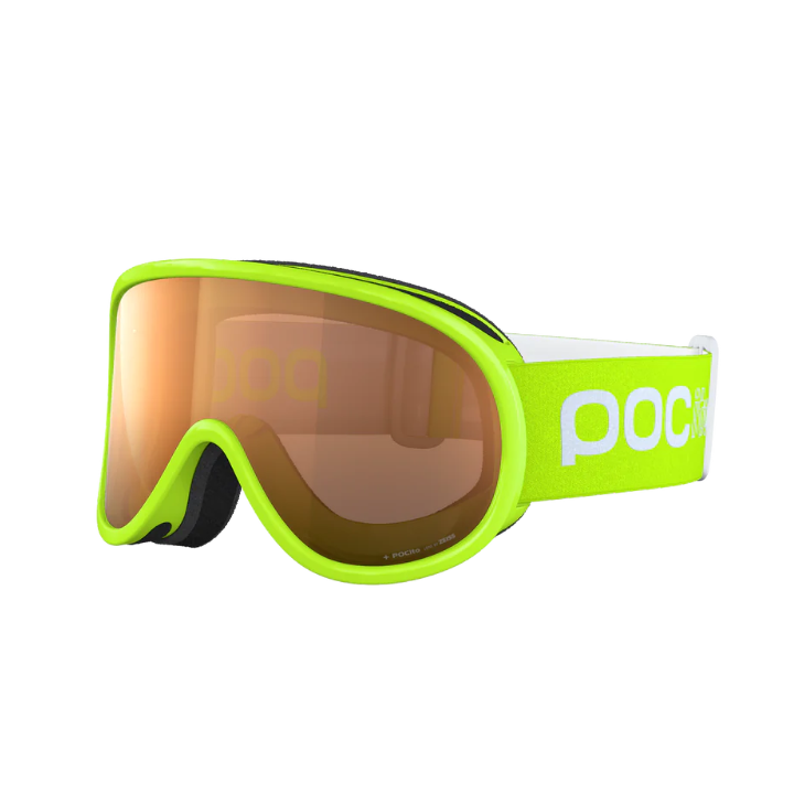 Gogle dziecięce POC POCito Retina Fluorescent Yellow/Green/Partly Sunny Light Orange CAT 2