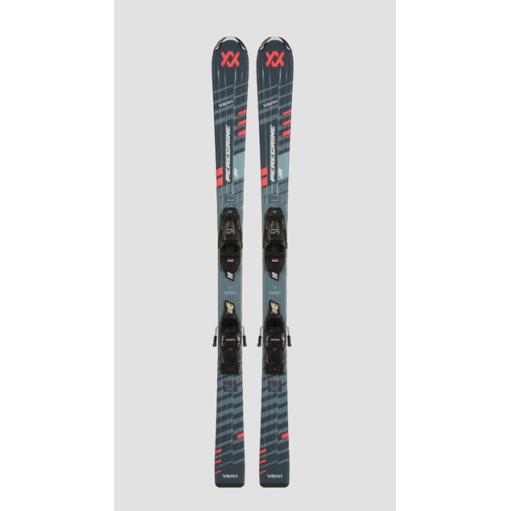 Narty VOLKL PEREGRINE JUNIOR + 7.0 VMOTION JR BLACK - ANTHRACITE 2025