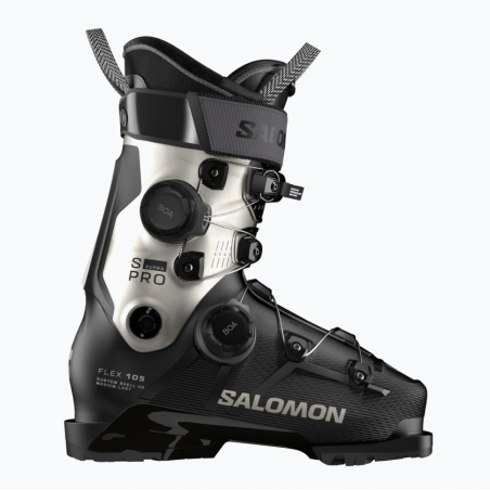 Buty narciarskie SALOMON S/PRO SUPRA DUAL BOA 105W GW Black/Light Bronze Met 2026