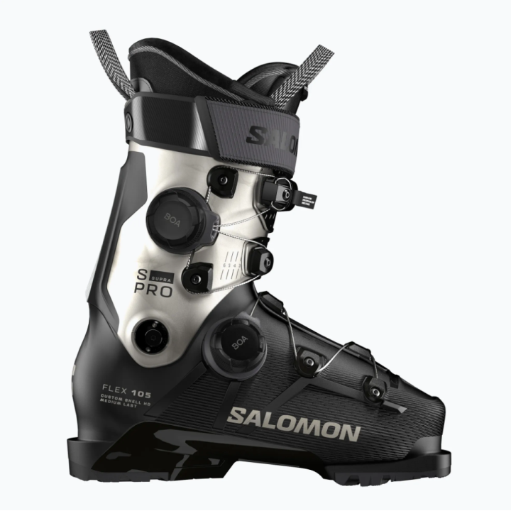 Buty narciarskie SALOMON S/PRO SUPRA DUAL BOA 105W GW Black/Light Bronze Met 2026