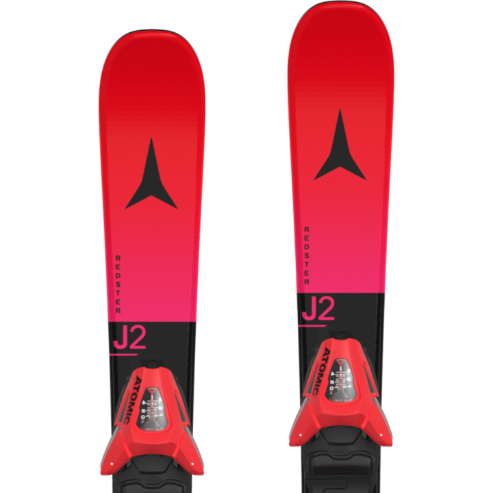 NARTY ATOMIC Redster J2 70-90 + C5 GW Red 2027