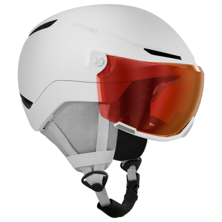 KASK NARCIARSKI ATOMIC REVENT VISOR JR White Heather 2027