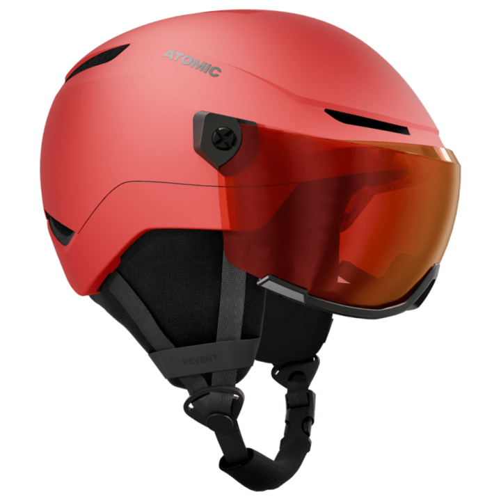 KASK NARCIARSKI ATOMIC REVENT VISOR JR Red 2027