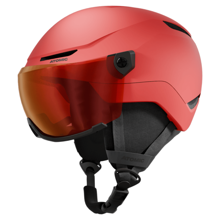 KASK NARCIARSKI ATOMIC REVENT VISOR JR Red 2027