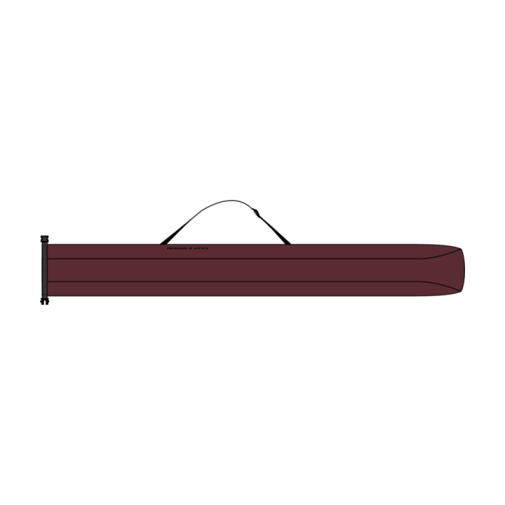 Pokrowiec na narty ATOMIC SKI BAG Maroon/Red 2026