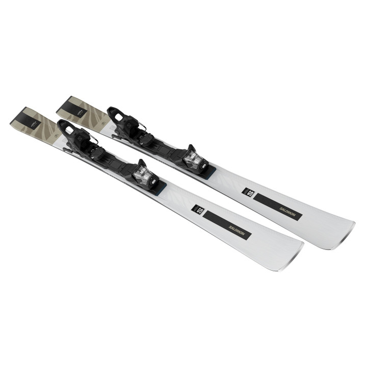 Narty SALOMON E S/MAX N°10 Silver + M10 GW L80 2026
