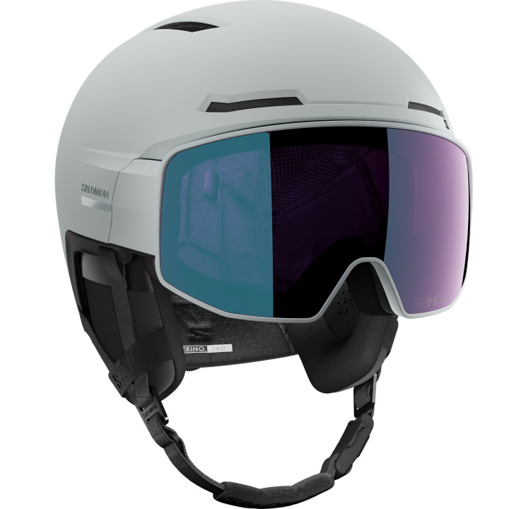 KASK NARCIARSKI SALOMON DRIVER PRIME SIGMA PHOTO MIPS Ice Flow 2027
