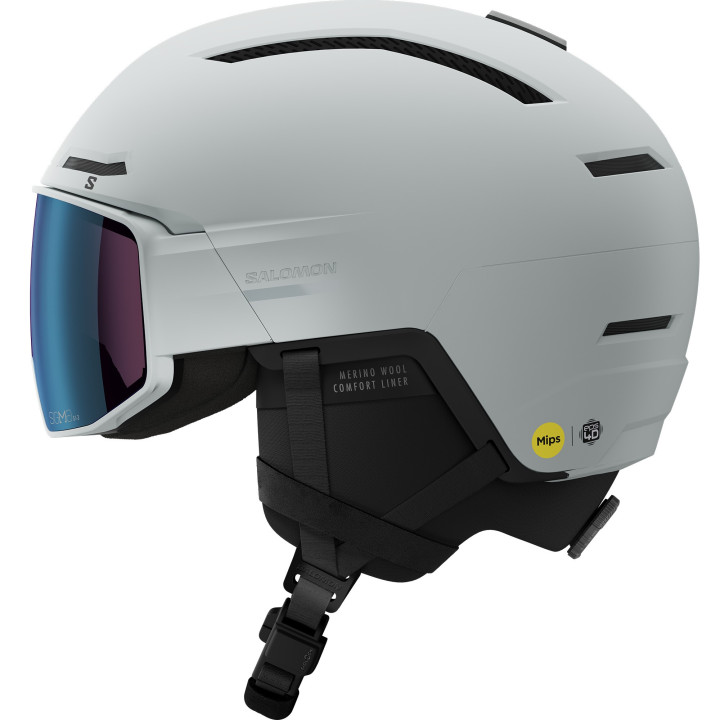 KASK NARCIARSKI SALOMON DRIVER PRIME SIGMA PHOTO MIPS Ice Flow 2027