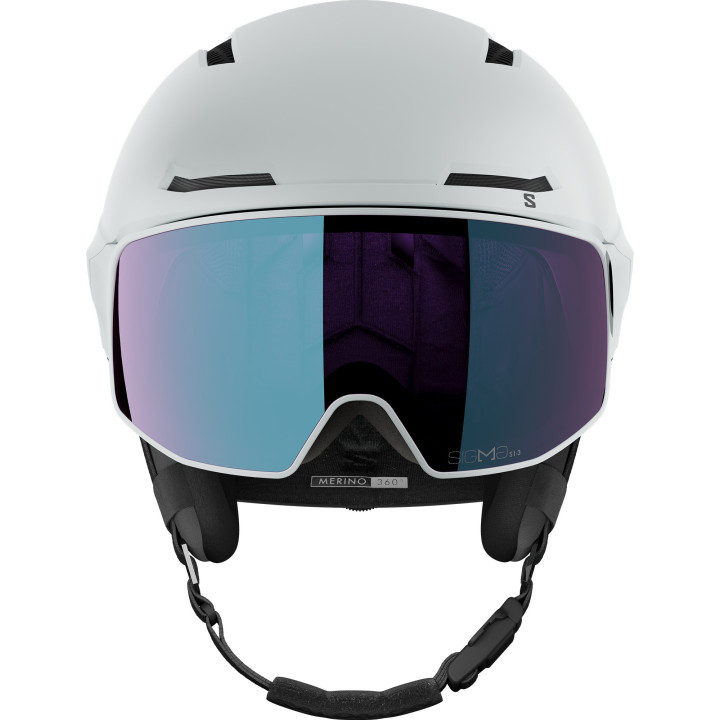 KASK NARCIARSKI SALOMON DRIVER PRIME SIGMA PHOTO MIPS Ice Flow 2027