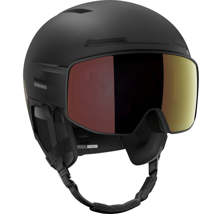KASK NARCIARSKI SALOMON DRIVER PRIME SIGMA PHOTO MIPS Black Beige 2027
