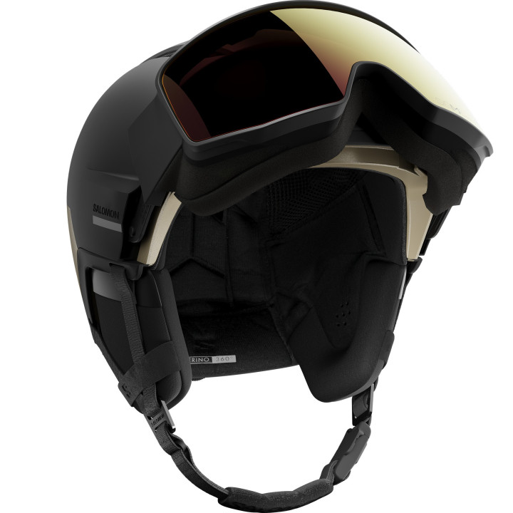 KASK NARCIARSKI SALOMON DRIVER PRIME SIGMA PHOTO MIPS Black Beige 2027