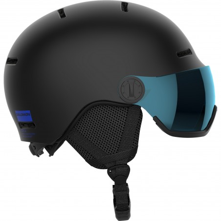 KASK NARCIARSKI SALOMON ORKA VISOR Black 2027