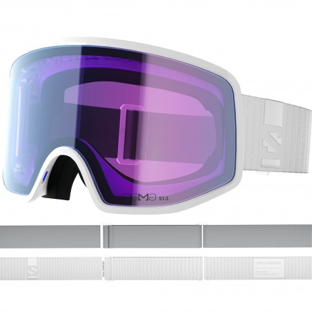 GOGLE NARCIARSKIE SALOMON SENTRY PRO OTG SIGMA PHOTO White/ Sky Blue 2027