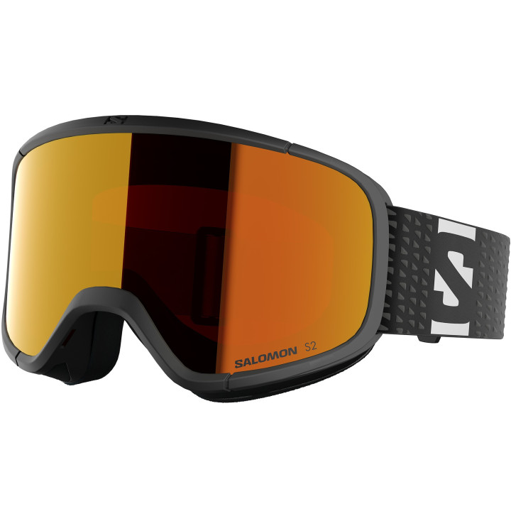 GOGLE NARCIARSKIE SALOMON LUMI Black/Mid Red 2027