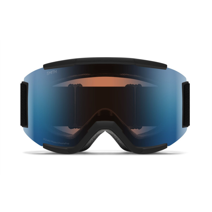 Gogle SMITH SQUAD Black ChromaPOP Pro Photochromic Blue Mirror S1/S3 2026