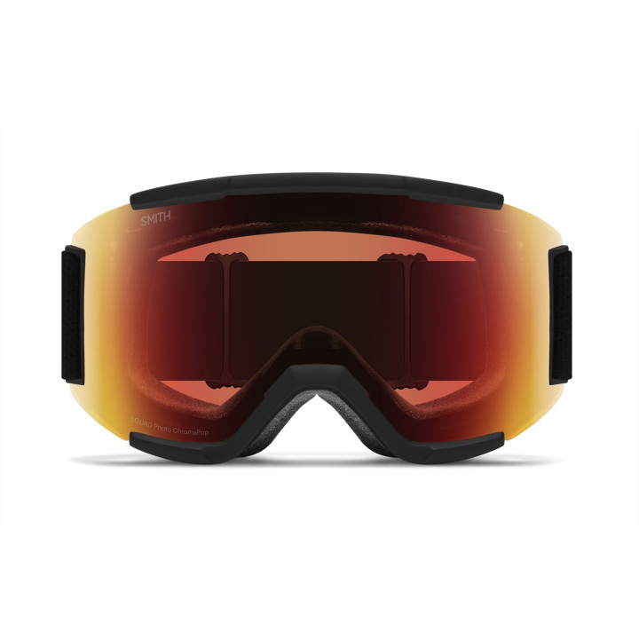 Gogle SMITH SQUAD Black ChromaPOP Pro Photochromic Red Mirror S1/S3 2026