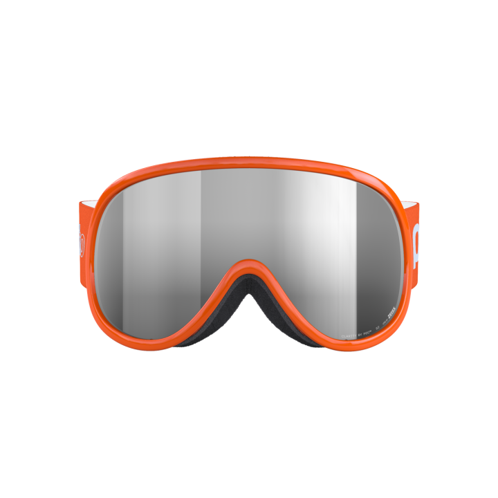 Gogle dziecięce POC POCito Retina Fluorescent Orange/Partly Sunny Silver 2026