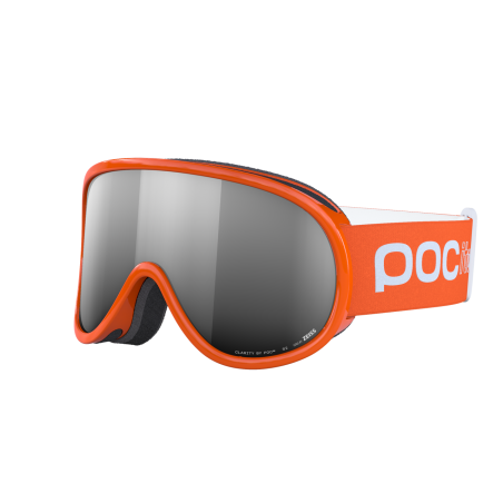Gogle dziecięce POC POCito Retina Fluorescent Orange/Partly Sunny Silver 2026
