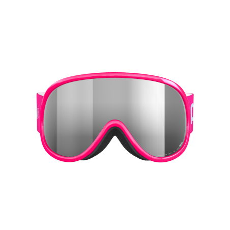Gogle dziecięce POC POCito Retina Fluorescent Pink/Partly Sunny Silver 2026
