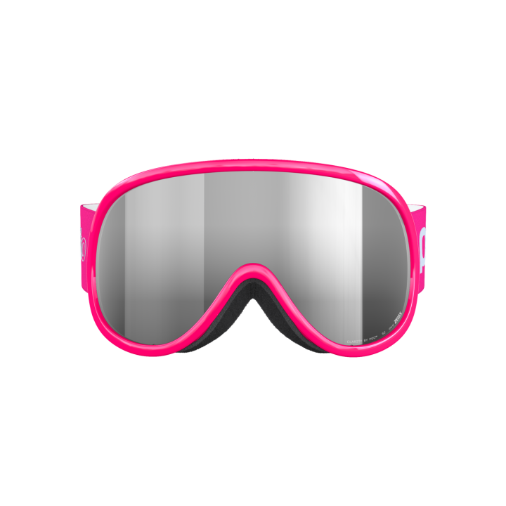 Gogle dziecięce POC POCito Retina Fluorescent Pink/Partly Sunny Silver 2026