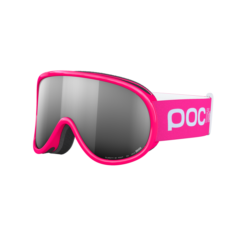 Gogle dziecięce POC POCito Retina Fluorescent Pink/Partly Sunny Silver 2026