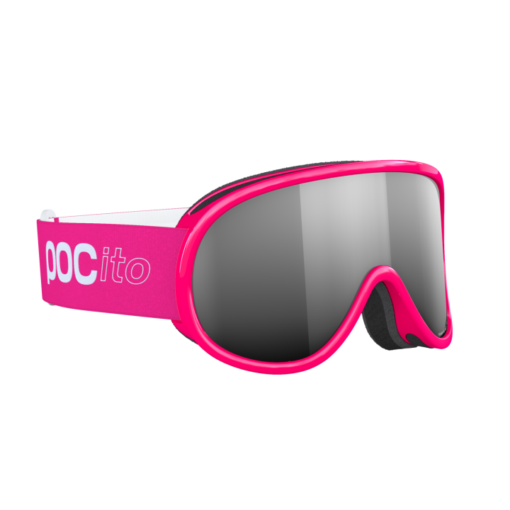 Gogle dziecięce POC POCito Retina Fluorescent Pink/Partly Sunny Silver 2026