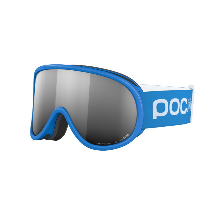 Gogle dziecięce POC POCito Retina Fluorescent Blue/Partly Sunny Silver 2026