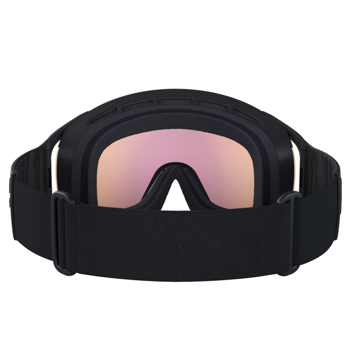 GOGLE NARCIARSKIE POC ZONULA Uranium Black/Partly Sunny Orange 2026