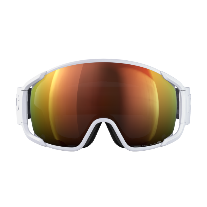 GOGLE NARCIARSKIE POC ZONULA Hydrogen White/Partly Sunny Orange 2026