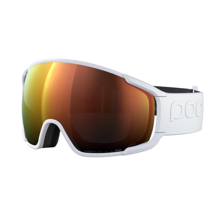 GOGLE NARCIARSKIE POC ZONULA Hydrogen White/Partly Sunny Orange 2026