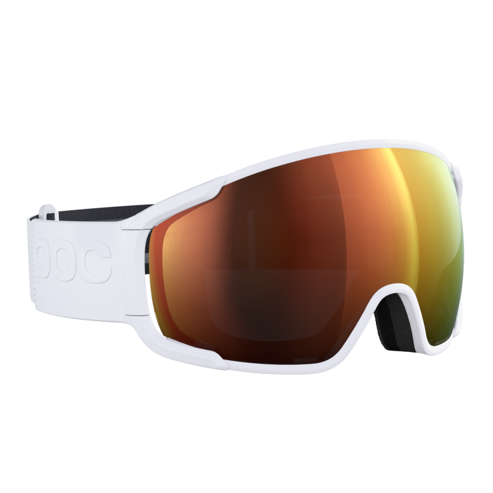 GOGLE NARCIARSKIE POC ZONULA Hydrogen White/Partly Sunny Orange 2026